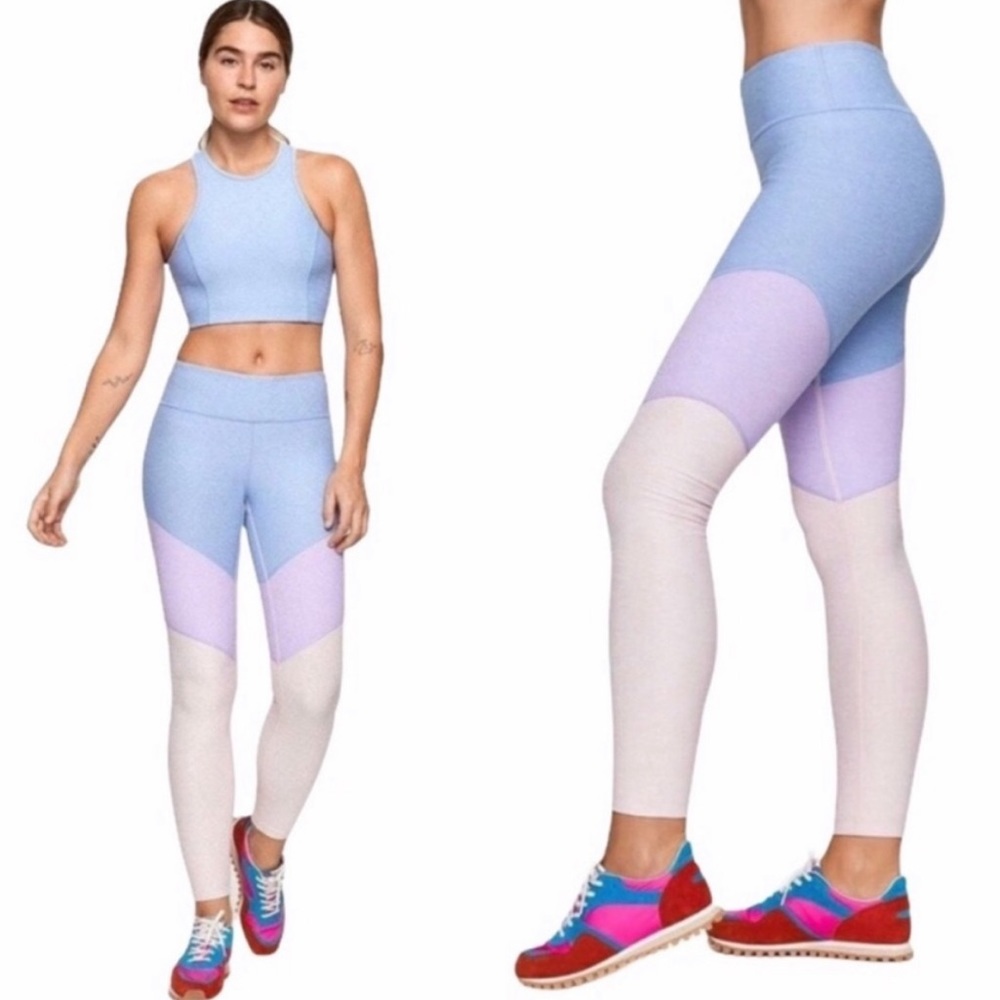 Outdoor Voices Springs 7/8 Leggings in Lilac, Lavender, Dahlia
